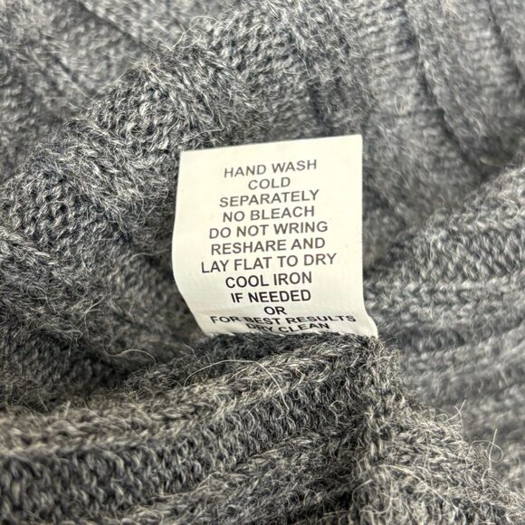 Simply Natural Women Open Cardigan Sweater Size Small Alpaca Peru C024 -8 - Picture 9 of 16